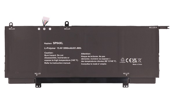 Spectre x360 13-ap0130TU Bateria (4 Células)