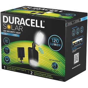 120 Lumen Solar LED Security Light