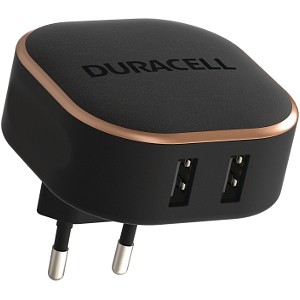 Carregador Duracell Dual USB-A de 24W