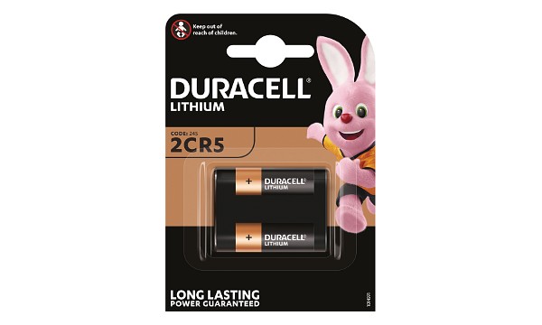 Bateria de lítio 2CR5 6V