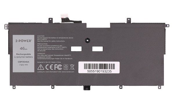 XPS 9365 Bateria