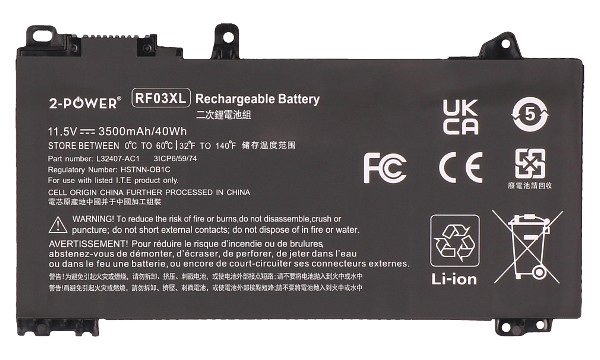 ProBook 455 G7 Bateria (3 Células)