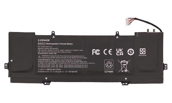 Spectre X360 15-BL100NB Bateria (6 Células)