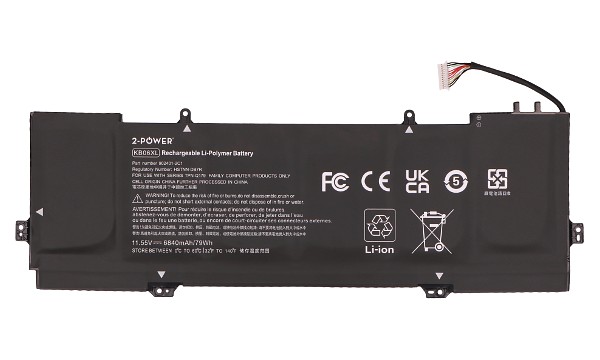 Spectre X360 15-BL100NX Bateria (6 Células)