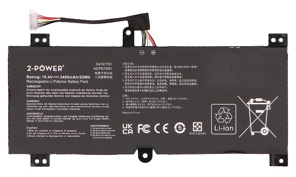 GL504GS Bateria (4 Células)