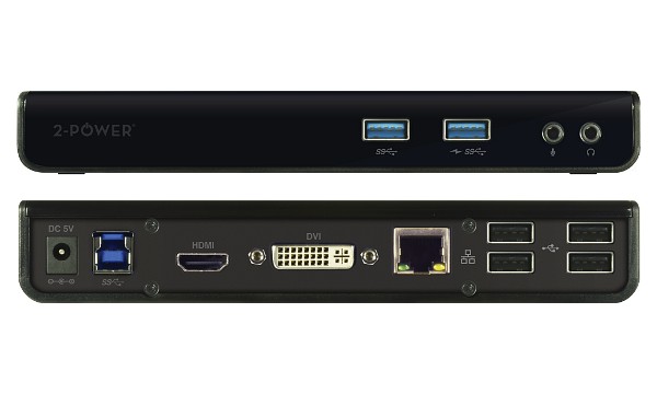 USB3VDOCKD Estação de base de ecrã dupla USB 3.0